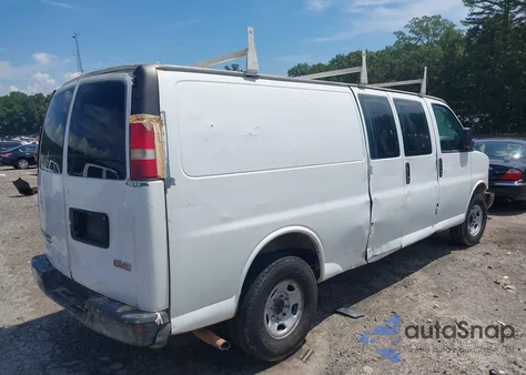 2013 GMC Savana 3500 Work Van from USA, damaged, VIN 1GTZ7UCG6D1165781